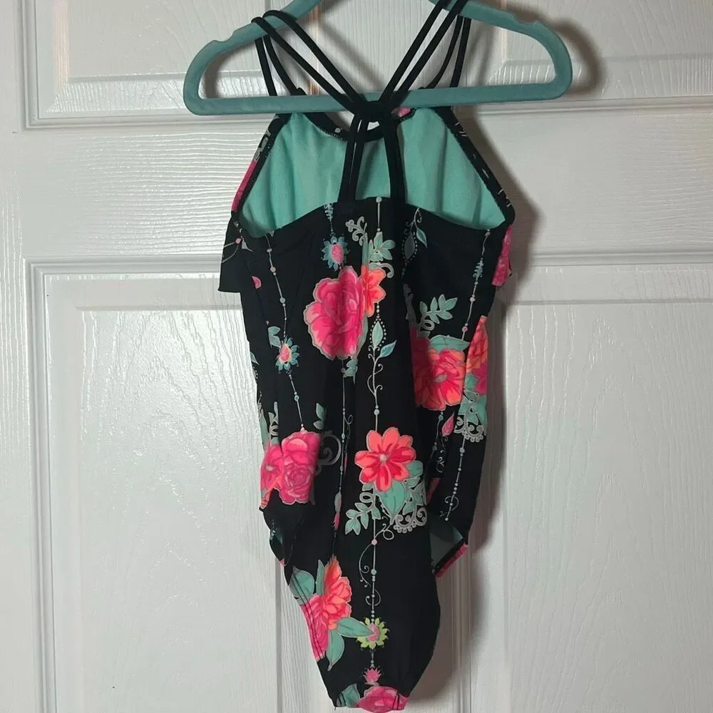 Wonder Nation Girls One Piece Swimsuit Size 6X